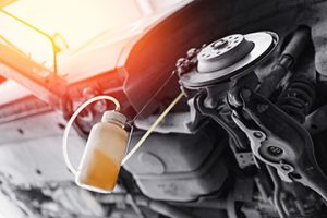 Car,Service,,Closeup,Process,Changing,Brake,Fluid. - Auto Repair in York, PA Bleed Your Brakes | Meineke Car Care | Hershey, PA
